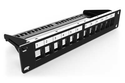 DIGITUS Modular Patch Panel, 12-port Network Accessories