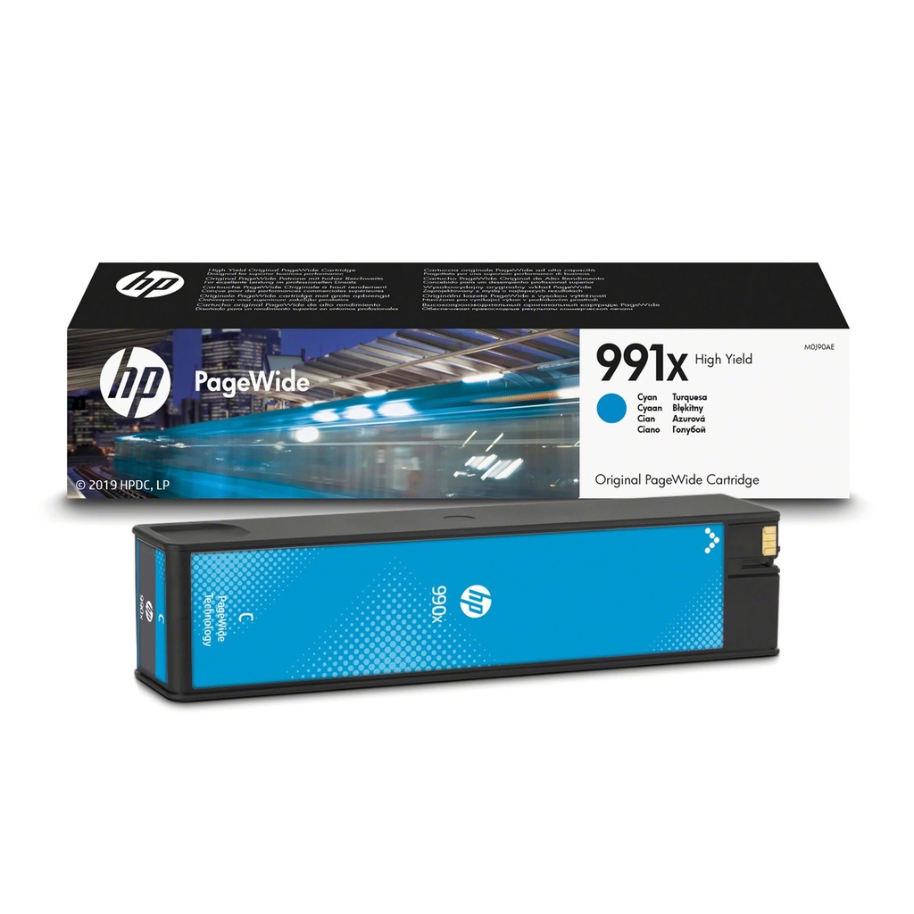 HP 991X High Yield Cyan Original PageWide Cartridge Cyan 1 PC(s) 16000 pages Ink Cartridges