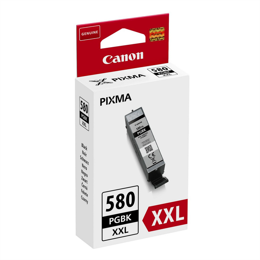 Canon PGI-580XXL High Yield Pigment Black Ink Cartridge Extra (Super) Original Cartridges 1970C001