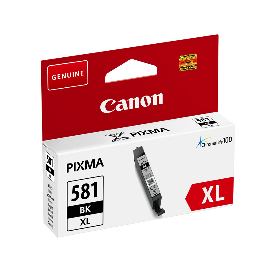 [5797645000] Canon CLI-581XL High Yield Black Ink Cartridge Pigment-based 8.3 Original Cartridges 2052C001