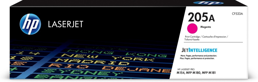 HP 205 A Magenta Original LaserJet Toner Cartridge 900 pages Magenta 1 PC(s)