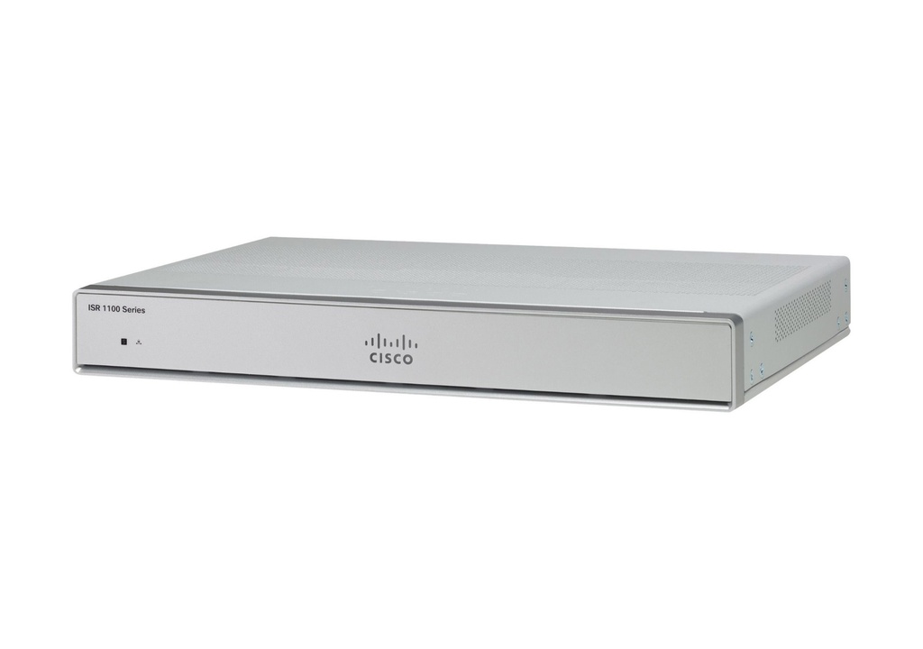 Cisco C1111-4P Integrated Services Router with 4-Gigabit Ethernet (GBE) Dual Ports GE WAN Ethernet Router 1-Year Limited Hardware Warranty (C1111-4P) Ethernet WAN Gigabit Ethernet Silver Network Equipment