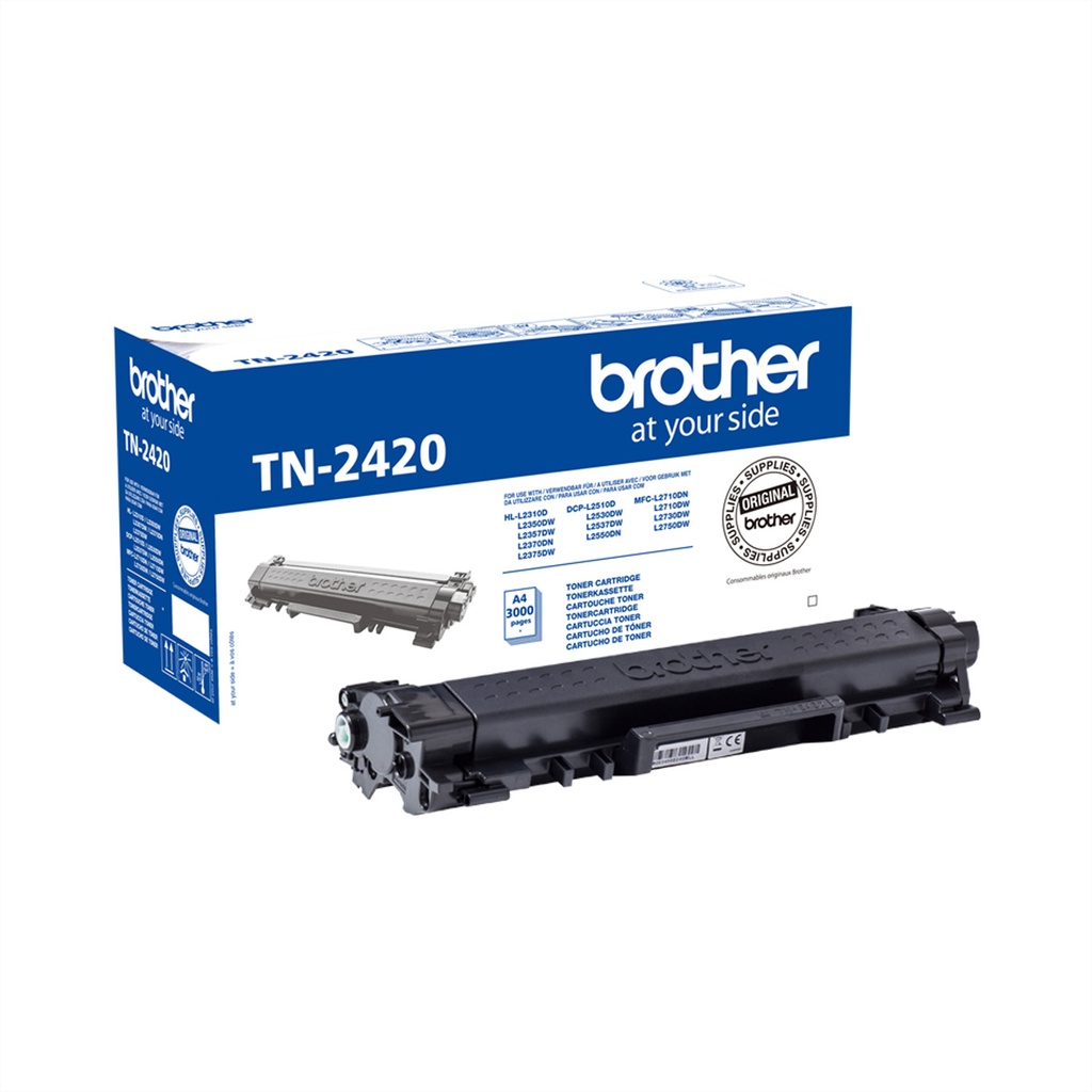 [5935524000] Brother TN-2420 3000 pages Black 1 PC(s) Original Toner Cartridges TN2420