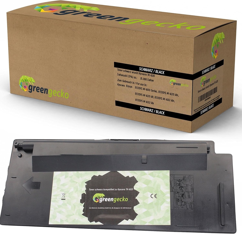 [5942743000] Kyocera Toner TK-6115 Black 15 Original Toner Cartridge Toner Cartridges