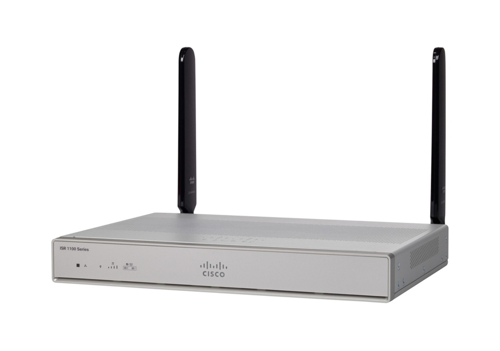 Cisco ISR 1100 Dual GE WAN Ethernet Router Router 1 GBps Network Equipment