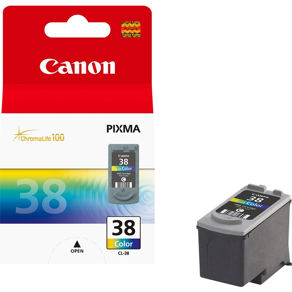 Canon PIXMA CL-38 Ink Cartridge Original cyan, magenta, Yellow 9 ml Ink Cartridges