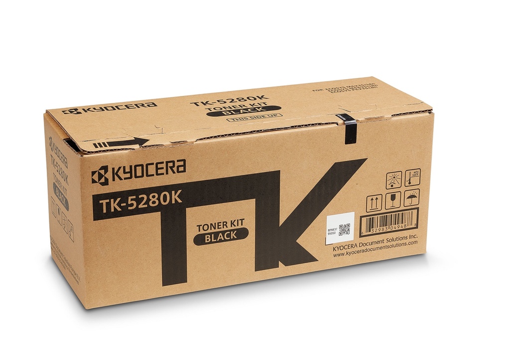 [6211759000] Kyocera Toner TK-5280 K Black Original Toner Cartridge Toner Cartridges