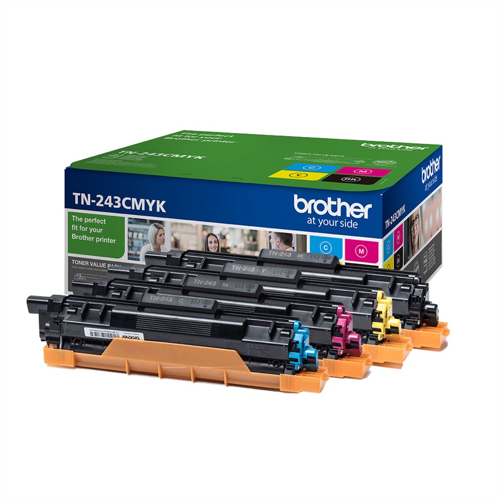 [6417437000] Brother Toner TN-243 TN243 cmyk Original Cartridge Cyan Cartridges TN243CMYK