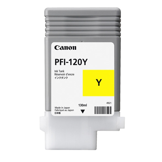 Canon PFI-120Y Yellow Pigment-based ink 130 ml 1 PC(s) Single pack Ink Cartridges