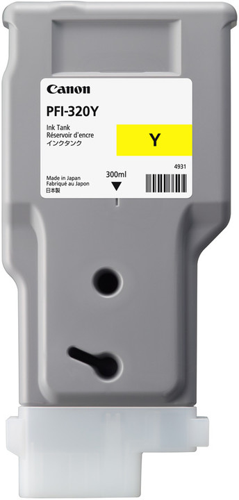 Canon Pfi-320 y Pfi-320y Original Original Ink Cartridge Ink Cartridges