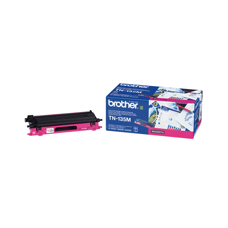 [663132000] Brother TN-135 M magenta Toner Original Cartridge Cartridges TN135M
