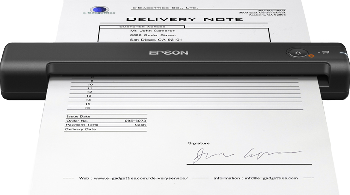 Epson WorkForce ES-50 600 x DPI 48 bit 24 Document Scanners A4 B11B252401
