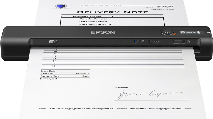 Epson WorkForce ES-60 W 600 x DPI 48 bit 24 Document Scanners A4 B11B253401