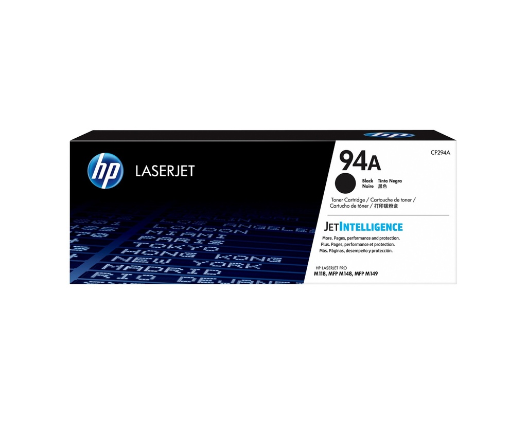 HP 94 A Black Original LaserJet Toner Cartridge 1200 pages Black 1 PC(s Toner Cartridges
