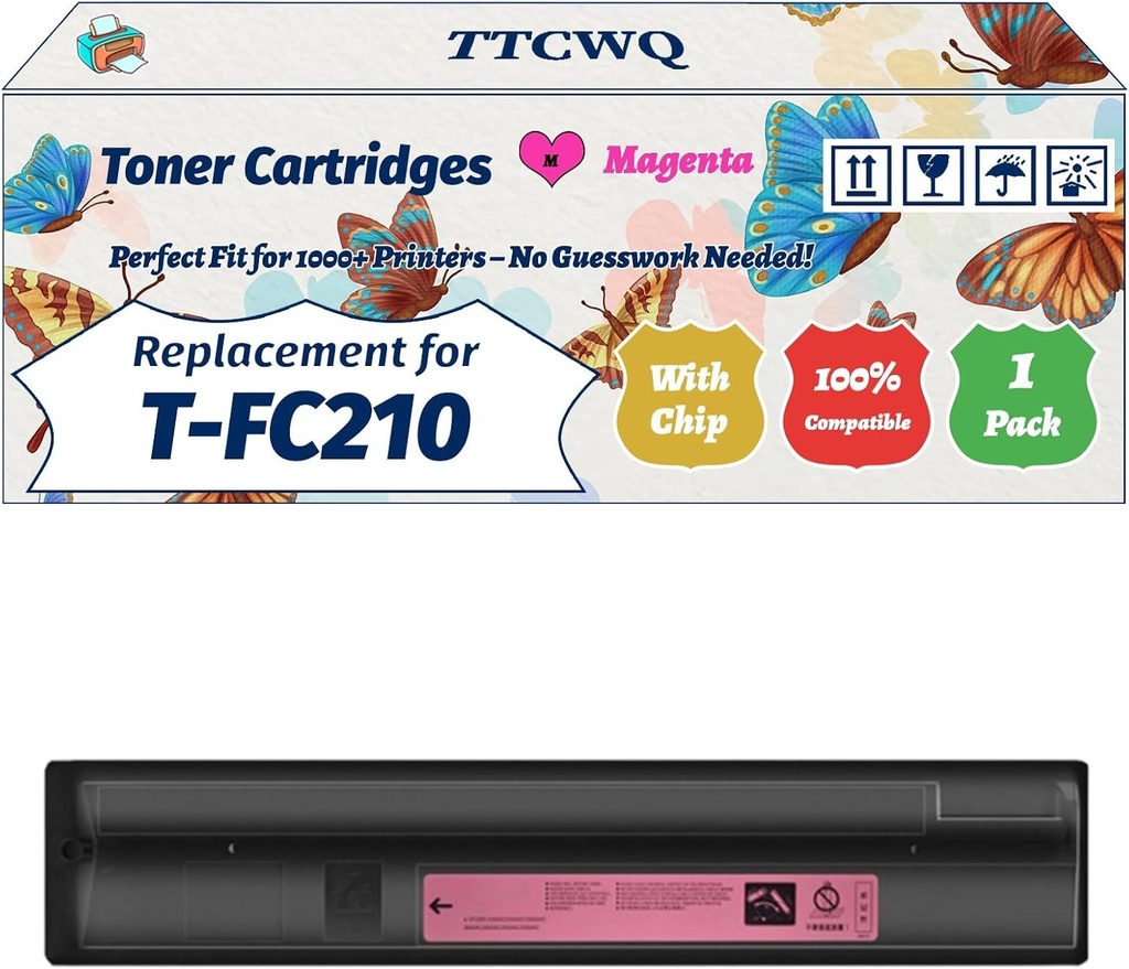 [6851697000] Toshiba T-FC210EM Magenta Toner Original Cartridge Cartridges 6AJ00000165
