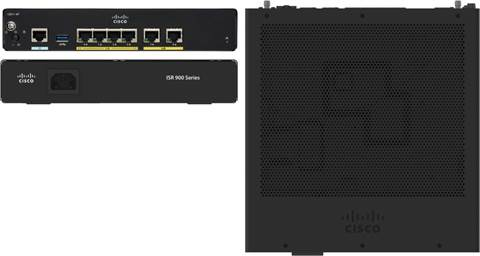 Cisco C921-4P Ethernet WAN Gigabit Ethernet Black Network Equipment