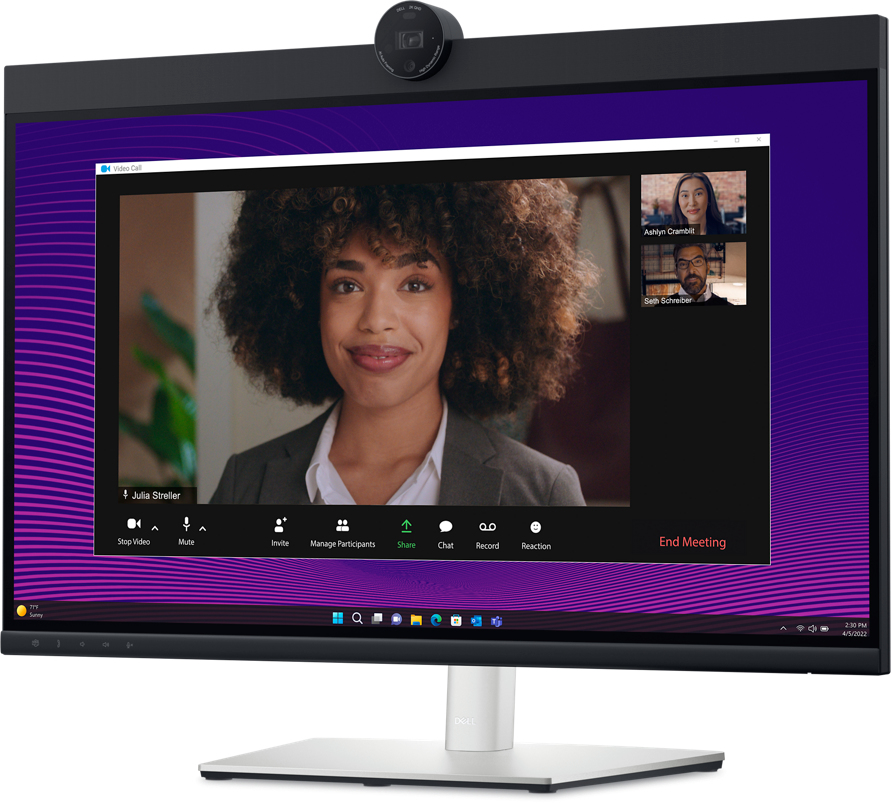 Dell 27 Video Conf Monitor P2724DEB 2 Flat Screen 27-inch Monitors
