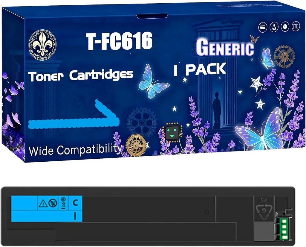 Toshiba Toner Cyan T-FC616EC Original Toner Cartridge Toner Cartridges