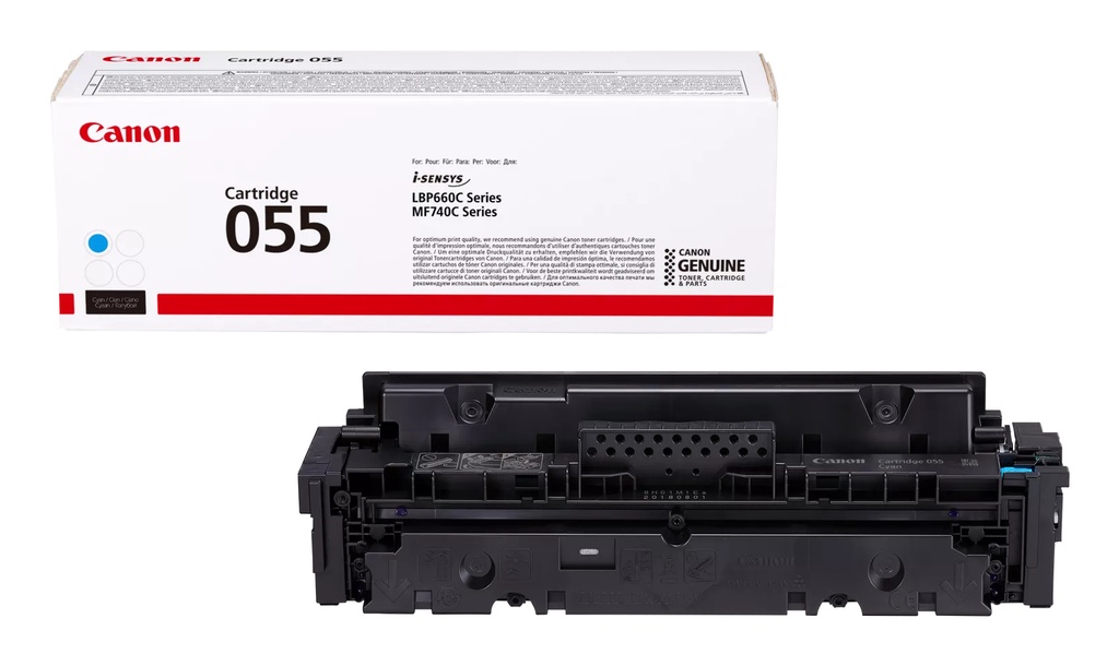 Canon 055 2100 pages Cyan 1 PC(s Toner Cartridges