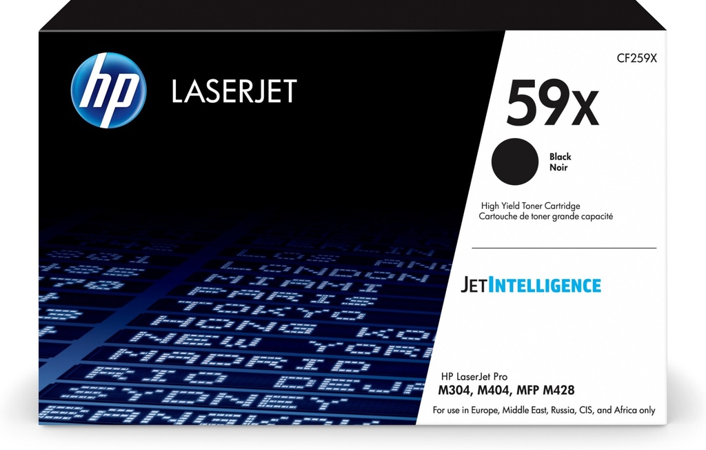 [7464635000] HP 59X High Yield Black Original LaserJet Toner Cartridge 10000 pages Black 1 PC(s Toner Cartridges
