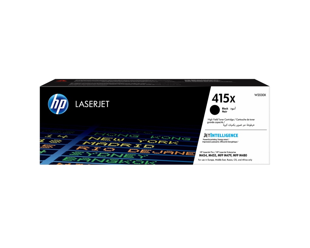 [7464637000] HP 415X High Yield Black Original LaserJet Toner Cartridge 7500 pages Cartridges W2030X