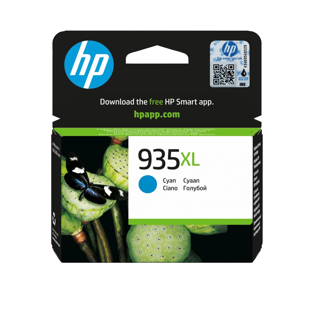 [7504440000] HP ink 935XL C2P24AE Cyan Original Ink Cartridge Ink Cartridges