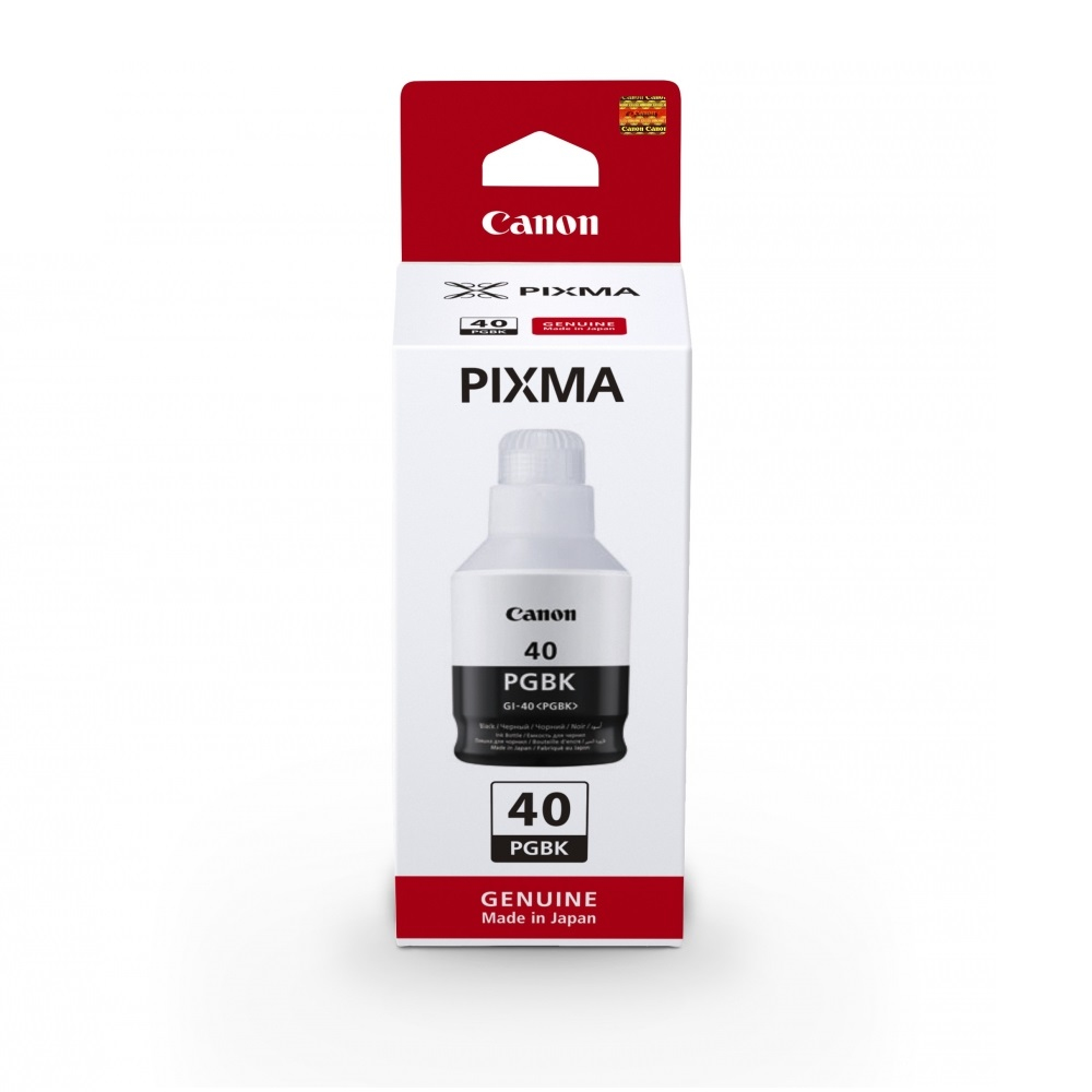 Canon GI 40 PGBK Black Nachfülltinte 3385C001 Original Ink Cartridge Ink Cartridges