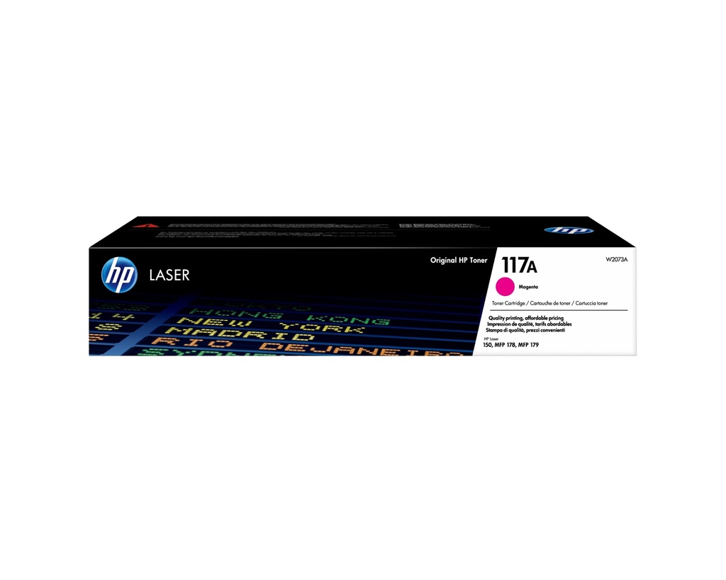 HP 117 A Magenta Original Laser Toner Cartridge 700 pages Cartridges W2073A