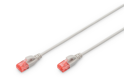 DIGITUS CAT 6 U/UTP slim patch cord Cables & Adapters
