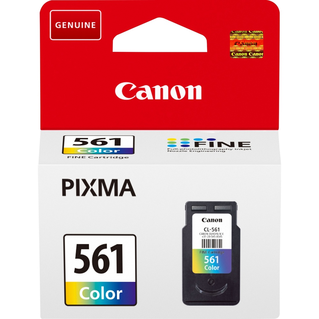 [7753248000] Canon CL-561 Colour Ink Cartridge Cyan Magenta Yellow 8.3 ml 1 Original Cartridges 3731C001