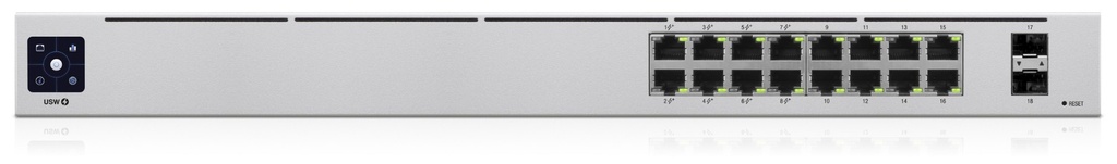 [7964788000] Ubiquiti UniFi USW 16 PoE PoE Switch Switch Fiber Optic Network Equipment