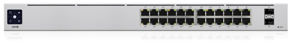 [7964789000] Ubiquiti UniFi Switch USW 24 PoE 24 x Switch Fiber Optic Network Equipment