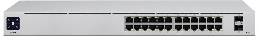 [7996948000] Ubiquiti USW-24 UniFi USW network Switch 24+ Switch Fiber Optic Network Equipment