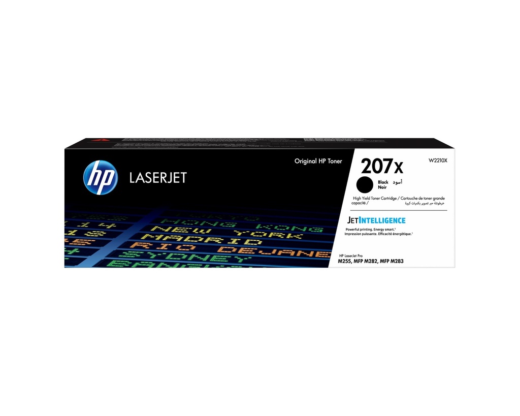 [8024410000] HP 207X Black Toner Cartridge W2210X
