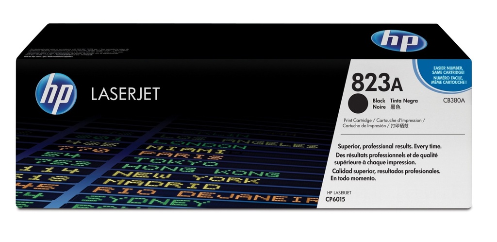HP Toner CB380A 823 A Black Original Toner Cartridge Toner Cartridges