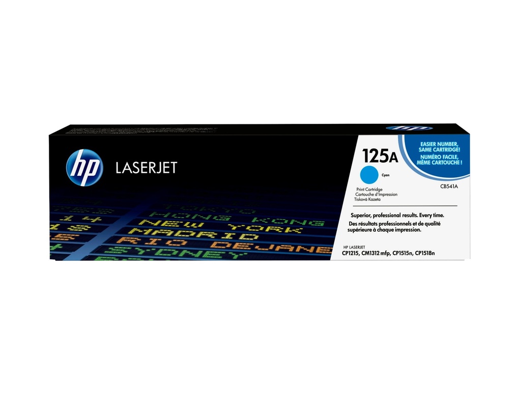 [819756000] HP DeskJet 125 A Toner Cartridge Original cyan 1400 pages Cartridges CB541A