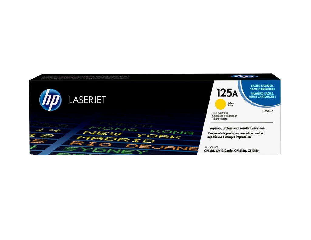 HP Toner CB542A 125 A 1 Original Toner Cartridge Toner Cartridges
