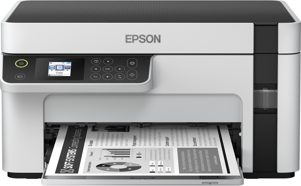 Epson EcoTank ET-M2120 Inkjet Mono printing 1440 x 720 DPI A4 Direct printing Black White Printers