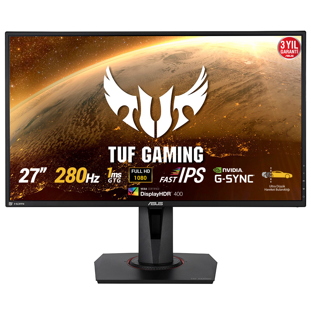 [8261571000] ASUS Tuf Gaming Vg279Qm 27 inch Flat Screen 27-inch Monitors