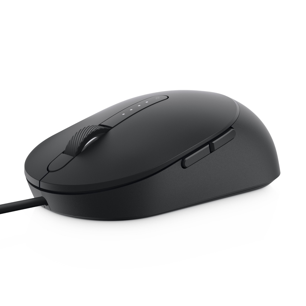 [8360631000] Dell Laser Wired Mouse MS3220 Black Mouse 3,200 dpi Keyboards, Mice & Input Devices