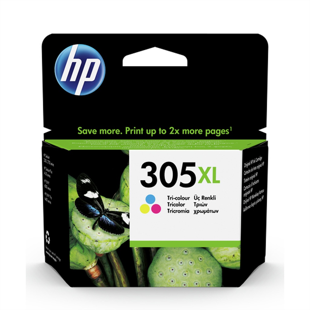 HP ink 3YM63AE 305XL XL c m y Original Cartridge Cyan Cartridges 3YM63AE#UUS