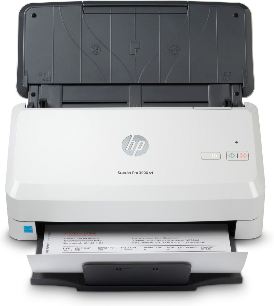 HP Scanjet Pro 3000 s4 216 x 3100 mm 600 x 600 DPI 48 bit 24 bit 40 ppm Sheet-fed scanner Scanners