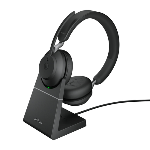 [8658892000] Jabra Headset Evolve2 65 MS Stereo Headset 20 KHz Audio Equipment