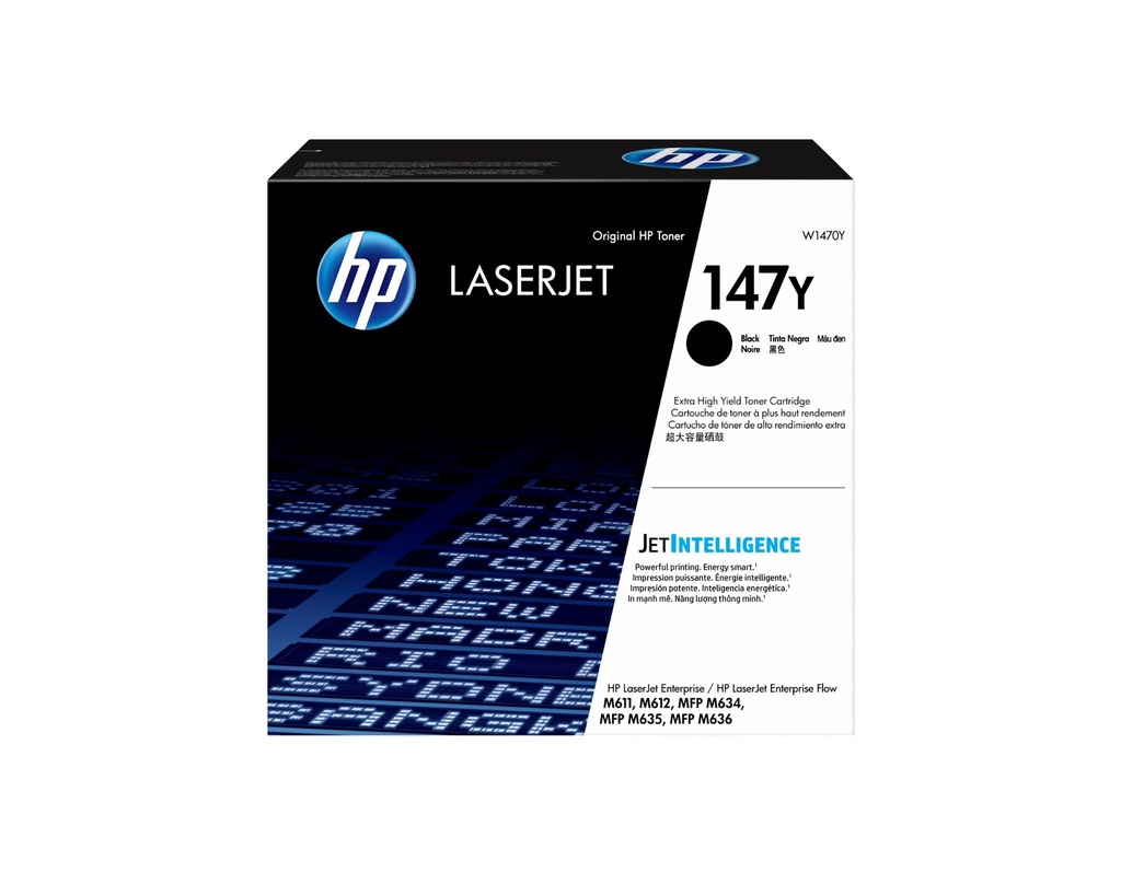 [8720172000] HP 147Y Extra High Yield Black Original LaserJet Toner Cartridge 42000 Cartridges W1470Y