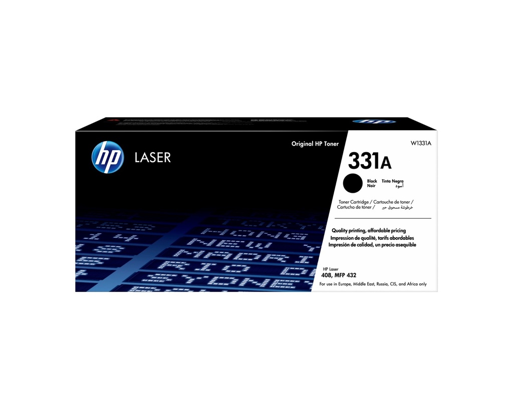 HP 331 A Black Original Laser Toner Cartridge 5000 pages Cartridges W1331A