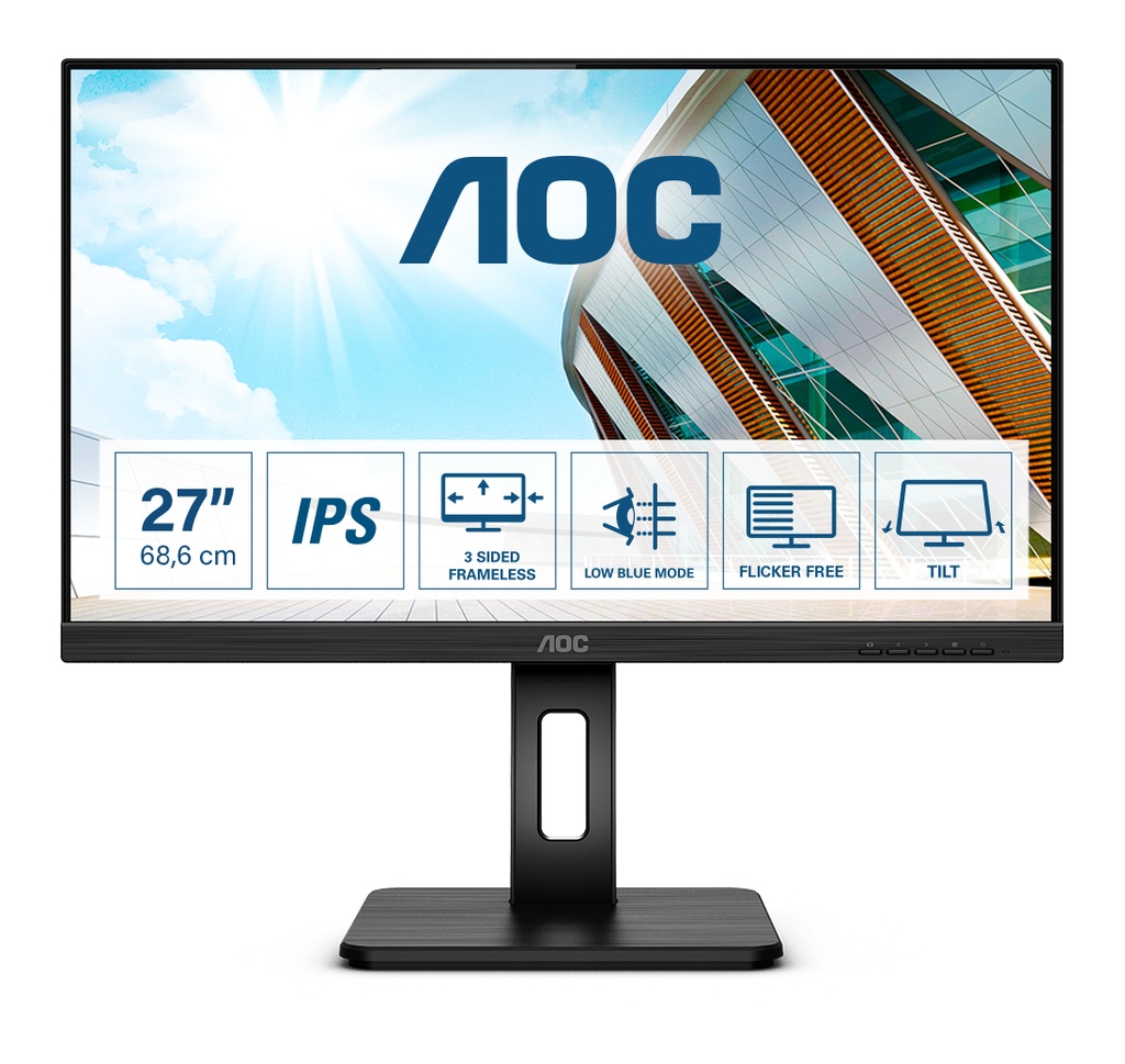 [8778729000] AOC P2 27P2Q computer monitor 27 inch Flat Screen 27-inch Monitors