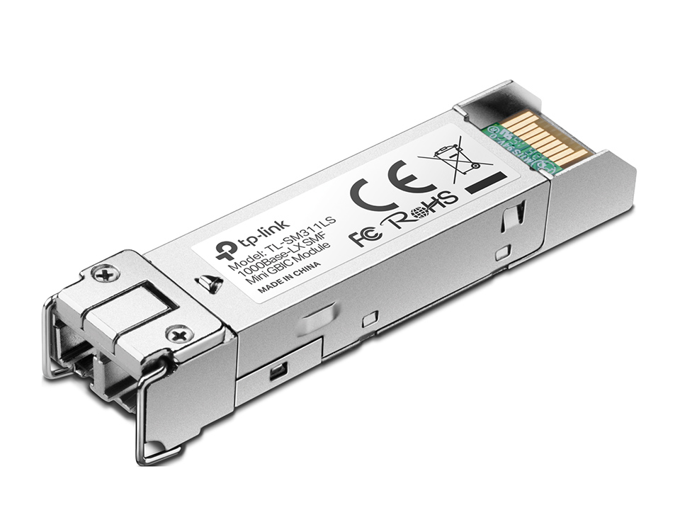 TP-LINK TL-SM311LS Fiber optic 1250 Mbit/s mini-GBIC/SFP LC (UPC) 9/125 μm 10000 m Network Equipment