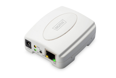 DIGITUS Fast Ethernet Print Server, USB 2.0 Network Equipment
