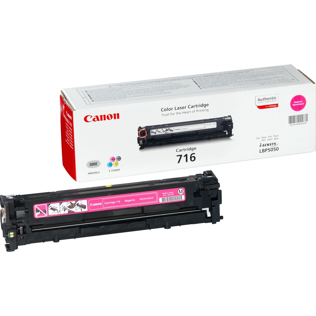 [927537000] Canon 716 Magenta Toner 1500 pages 1 PC(s) Original Cartridges 1978B002