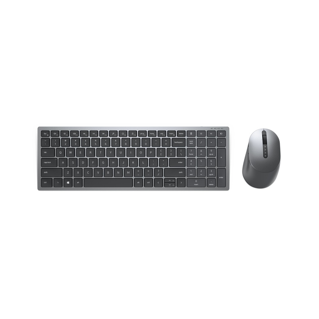 Dell Pro Plus Compact Keyboard and Mouse Bluetooth Wireless KM7120W-GY-BEL Input Devices